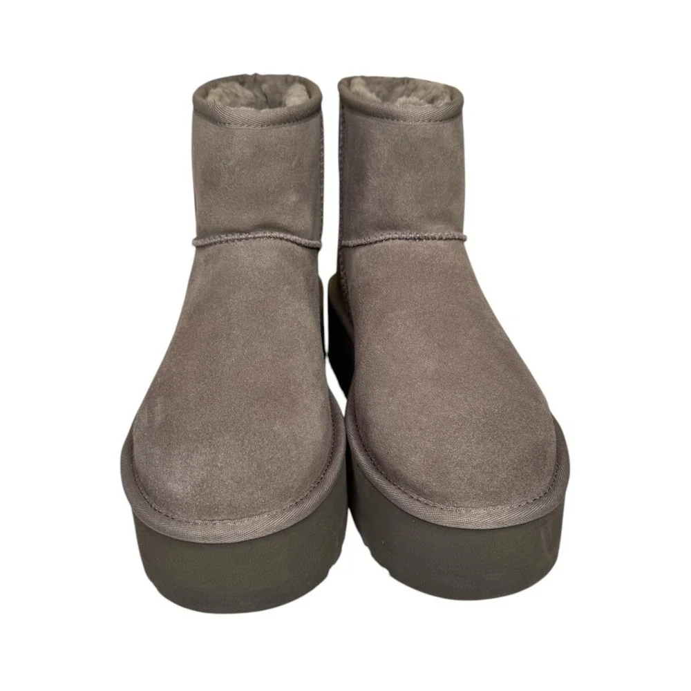 UGG‎ Classic Mini Platform Boots Smoke Plume Women's Size 11